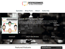 Tablet Screenshot of entreprogrammers.com